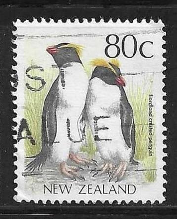 New Zealand - Afgestempeld - Lot nr. 470 - Fiordland Pinguïn