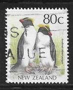 New Zealand - Afgestempeld - Lot nr. 470 - Fiordland Pinguïn, Timbres & Monnaies, Timbres | Océanie, Affranchi, Envoi