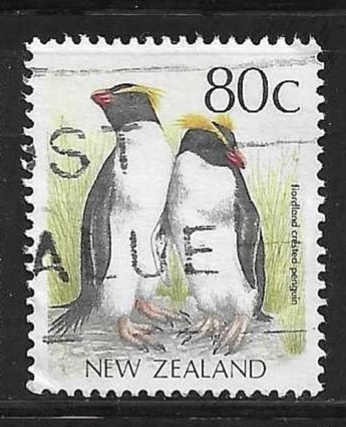 New Zealand - Afgestempeld - Lot nr. 470 - Fiordland Pinguïn, Timbres & Monnaies, Timbres | Océanie, Affranchi, Envoi