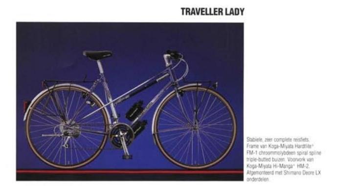 Koga Miyata Traveller Lady 1990 ETAT COLLECTOR ! vintage, Fietsen en Brommers, Fietsen | Heren | Sportfietsen en Toerfietsen, Zo goed als nieuw