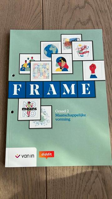 Frame 3 D - maatschappij leerwerkboek beschikbaar voor biedingen