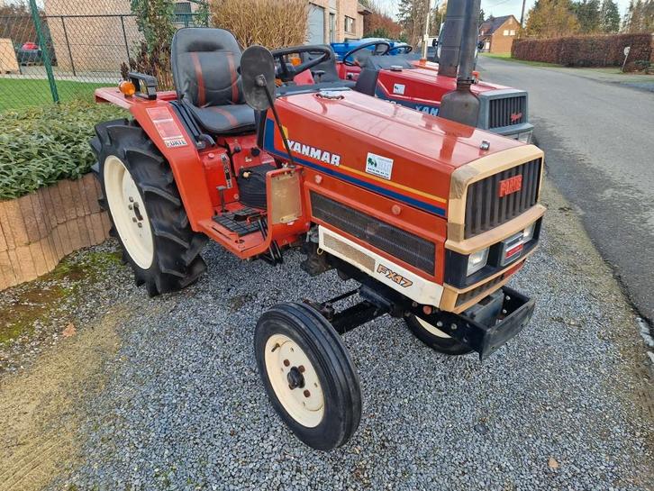 minitractor YANMAR FX17 met powershift, Zakelijke goederen, Landbouw | Tractoren, tot 2500, Overige merken, tot 80 Pk, Gebruikt