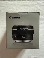 Canon EF 50mm f/1.4 USM (incl zonnekap en doos), Ophalen, Zo goed als nieuw, Standaardlens