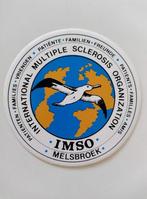 Vintage Sticker - IMSO - Melsbroek - Mooie staat, Ophalen of Verzenden, Zo goed als nieuw, Bedrijf of Vereniging