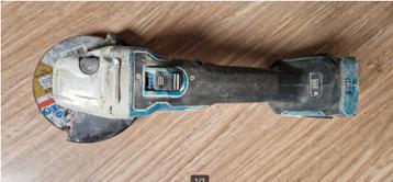 Meule à meuler Makita 18 V, Enlèvement ou Envoi, Utilisé, Meuleuse d'angle