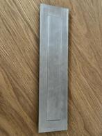 Briefplaat 300x80mm mat RVS, Overige materialen, Brievenbusklep, Nieuw, Ophalen of Verzenden