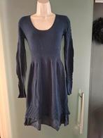 Kontatto wollen jurk blauw S, Blauw, Ophalen of Verzenden, Knielengte, Maat 36 (S)