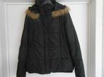 Mooie damesblouson - zwart met afneembare kap M 42, Ophalen of Verzenden, Zo goed als nieuw, Maat 42/44 (L), Zwart