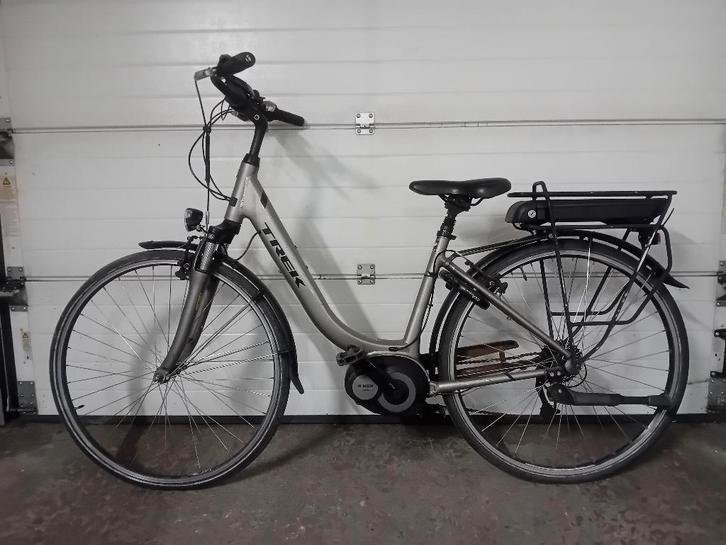 Elektrische fiets Trek voor handige harry, Fietsen en Brommers, Fietsen | Dames | Damesfietsen, Gebruikt, Minder dan 47 cm, Ophalen