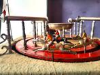Antiek mechanisch paarden volksspel "Jeu de Course" ca. 1900, Ophalen of Verzenden
