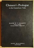 Chaucer's Prologue to the Canterbury Tales - 1967, Livres, Europe autre, Ralph W.V. Elliott, Utilisé, Enlèvement ou Envoi