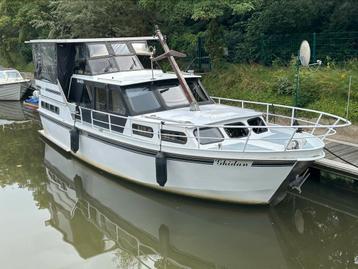 Motorboot 12m, Watersport en Boten, Motorboten en Motorjachten, Ophalen, Gebruikt, Staal, Diesel
