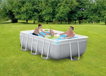 Intex zwembad 300175x85cm en accesoires, Enlèvement, Comme neuf, Piscine intégrée
