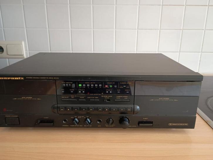 MARANTZ stereo double cassette deck SD415, Audio, Tv en Foto, Cassettedecks, Dubbel, Marantz, Ophalen of Verzenden
