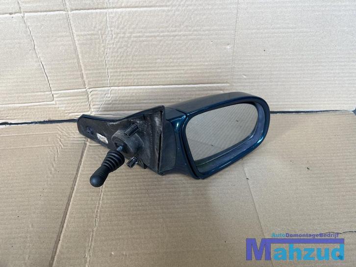 OPEL CORSA B GROEN Z283 Rechts spiegel buitenspiegel 1994-19, Auto-onderdelen, Spiegels, Opel, Gebruikt, Ophalen of Verzenden