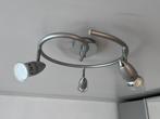 Lichtarmatuur met richtbare ledspots inclusief, Ophalen, Gebruikt, Metaal of Aluminium, Led