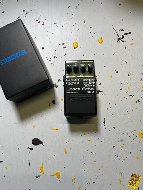Boss RE-2 Space Echo, Muziek en Instrumenten, Effecten, Zo goed als nieuw, Delay of Echo, Reverb, Ophalen of Verzenden
