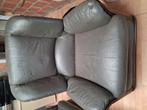 leder 1 persoons zetel gratis, Huis en Inrichting, Ophalen, Gebruikt
