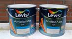 Levis lakverf, satijnglans, leliewit, ongeopend, 2 x 2,5L, Bricolage & Construction, Peinture, Vernis & Laque, Enlèvement, Comme neuf