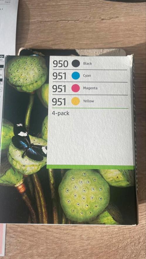 950 zwarte/951 originele cyaan/magenta/gele inktcartridges,, Computers en Software, Printerbenodigdheden, Cartridge, Ophalen