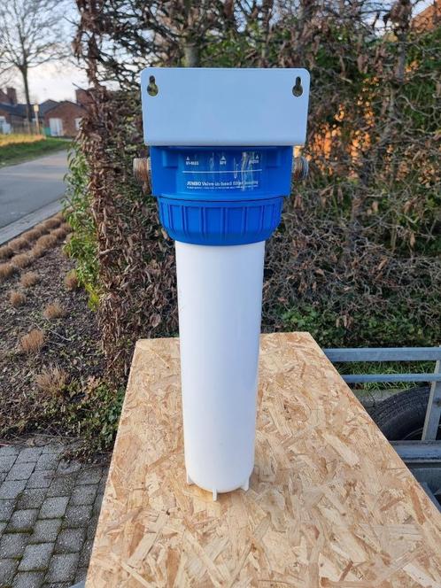 Jumbo waterfilterbehuizing met ingebouwde keuzekraan, Huis en Inrichting, Overige Huis en Inrichting, Gebruikt, Ophalen