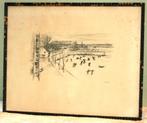 Walter Vaes (1882-1958) - Linosnede, Antiek en Kunst, Kunst | Etsen en Gravures, Ophalen of Verzenden