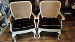 2 beaux anciens fauteuils de bridge année 50 en parfait etat, Antiek en Kunst, Ophalen of Verzenden