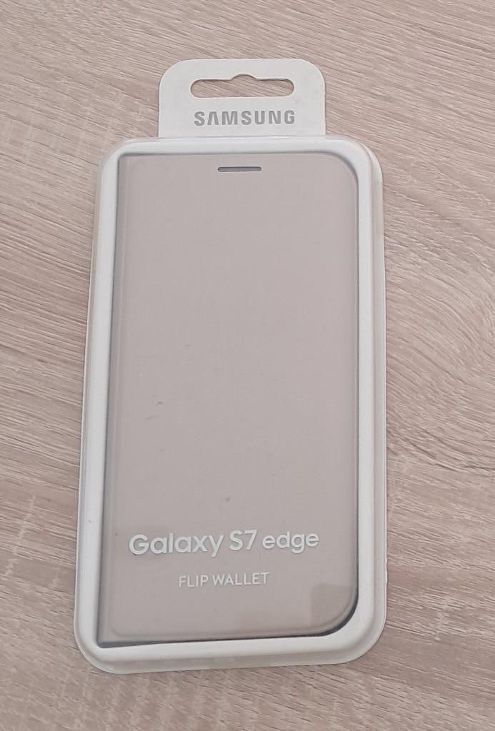 Samsung Galaxy S7 Edge Flip Wallet hoesje (nieuw, ongeopend), Telecommunicatie, Mobiele telefoons | Hoesjes en Screenprotectors | Samsung