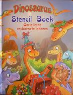Dinosaurus Stencil boek om te lezen en daarna te tekenen, Enlèvement ou Envoi, Comme neuf
