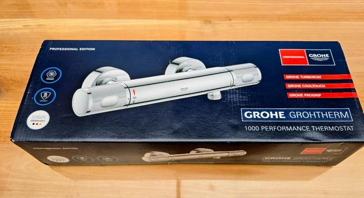 Grohtherm 1000 Performance Thermostatische douchekraan, Doe-het-zelf en Bouw, Sanitair, Nieuw, Kraan, Ophalen