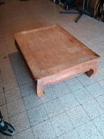 Houten salontafel, Huis en Inrichting, Ophalen, Gebruikt, 100 tot 150 cm, 50 tot 100 cm
