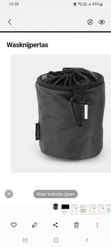 Brabantia wasknijpertasje NIEUW beschikbaar voor biedingen