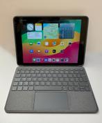 iPad 7e generatie 32GB WiFi met Logitech keyboard Azerty, Informatique & Logiciels, Apple iPad Tablettes, Comme neuf, Noir, Wi-Fi