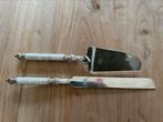Towel Silversmiths antiek taartbestek, Ophalen of Verzenden