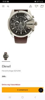 Mannen horloge DIESEL limited edition, Handtassen en Accessoires, Horloges | Heren, Leer, Polshorloge, Zo goed als nieuw, Ophalen