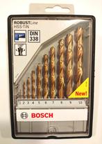 Set van 10 HSS-Tin Robust Line spiraalboren, Ophalen of Verzenden, Nieuw