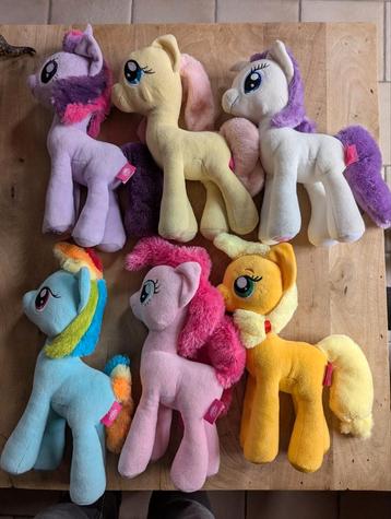 Complete set van 6 My Little Pony knuffels beschikbaar voor biedingen