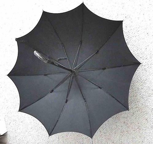 vintage paraplu CHIC K & R en andere, Bijoux, Sacs & Beauté, Parapluies, Utilisé, Noir, Enlèvement ou Envoi