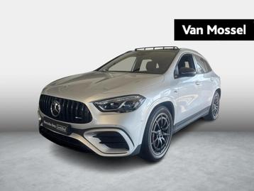 Mercedes-Benz GLA AMG 35 4MATIC + PANORAMISCH DAK + HEAD UP, Autos, Argent ou Gris, Achat, Entreprise, Carnet d'entretien