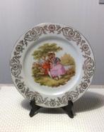 Assiette porcelaine Zeh Scherzer Bavaria Fragonard Ø 26 cm, Enlèvement ou Envoi