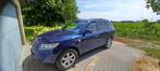 Hyundai Santa Fe, Auto's, 4 cilinders, Blauw, Leder, Particulier