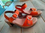 Mooie oranje sandalen. Gabor. maat: 39 of 6. Met 2x velcro-s, Gabor, Nieuw, Oranje, Sandalen of Muiltjes