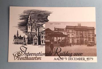 Internationale ruildag voor prentkaarten Aalst 1979 beschikbaar voor biedingen