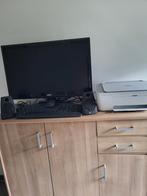 Computerscherm 2 boxen toetsbord enmuis printer, Computers en Software, Ophalen, Zo goed als nieuw