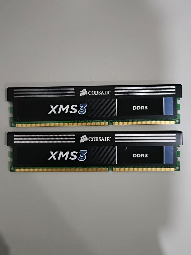 Corsair
XMS3 2x4GB DDR3 1333 MHz, Computers en Software, RAM geheugen, Zo goed als nieuw, Desktop, 8 GB, DDR3, Ophalen of Verzenden