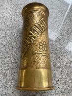 Vase en laiton, Antiek en Kunst, Antiek | Brons en Koper, Ophalen