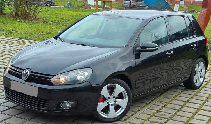 A vond Vw golf 6 avec demande de immatriculation ok, Auto's, Volkswagen, Particulier, Golf, Alarm, Isofix, Elektrisch, Leder, Ophalen
