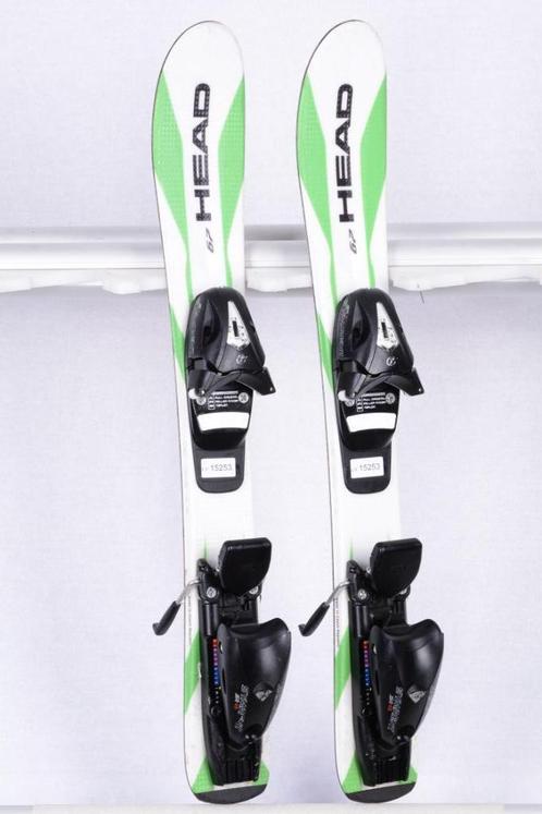 107 cm kinder ski's HEAD SUPERSHAPE TEAM + Tyrolia SP 4.5, Sport en Fitness, Skiën en Langlaufen, Gebruikt, Ski's, Ski, Head, Carve