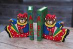 Antieke kinderboekensteunen in gekleurd hout, Ophalen of Verzenden
