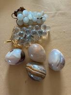 Vintage lot stenen eieren en druiventrossen, Ophalen